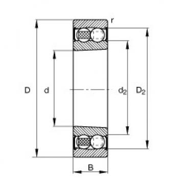 Rodamiento 2213-K-2RS-TVH-C3 FAG