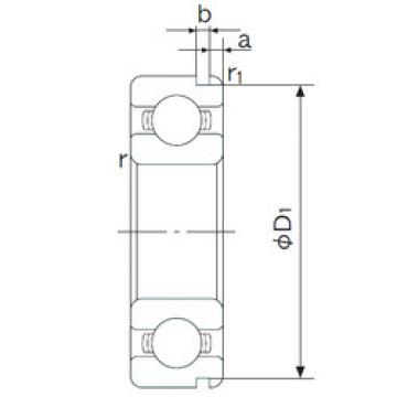 Rodamiento 6016N NACHI