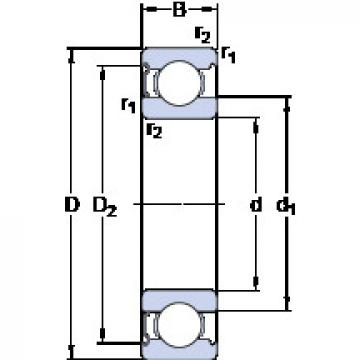 Rodamiento 624-Z SKF