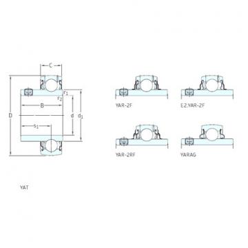 Rodamiento YAR204-2RF/HV SKF