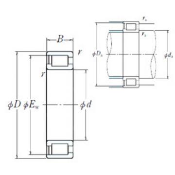 Rodamiento NCF1848V NSK