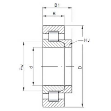 Rodamiento NH415 ISO