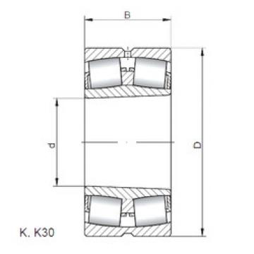 Rodamientos 24080 K30W33 ISO