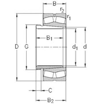 Rodamientos 23234-K-MB-W33+AH2334-X NKE