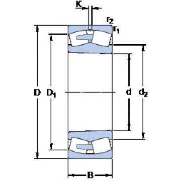 Rodamientos 238/850 CAKMA/W20 SKF