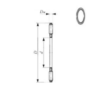 Rodamiento NTB 1024 IKO