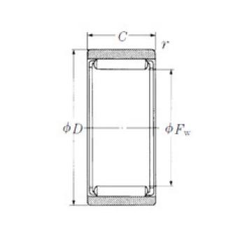 Rodamiento RNAF142612 NSK