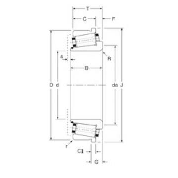 Rodamiento 126088X/126136XC Gamet