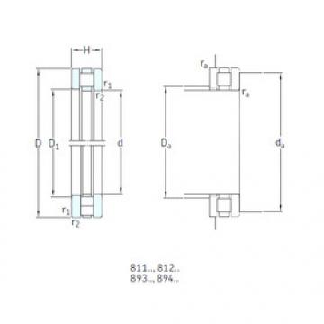 Rodamiento 89313TN SKF