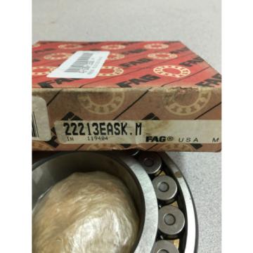 NEW IN BOX FAG 22213EASKM SPHERICAL ROLLER BEARING 22213EASK.M