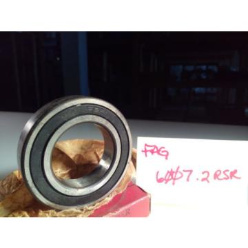 FAG 6007-2RSR SINGLE ROW BALL BEARING