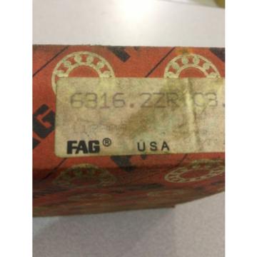 NEW IN BOX FAG ROLLER BEARING 6316.2ZR.C3.L12