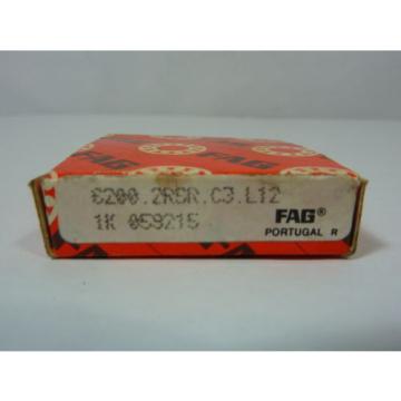 Fag 6200-2RSR-C3-L12 Bearing ! NEW !