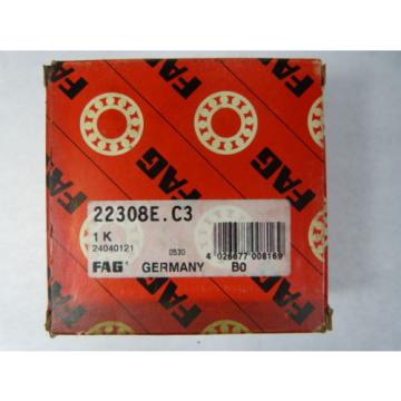 Fag 22308E.C3 Spherical Roller Bearing 40x90x33mm ! NEW !