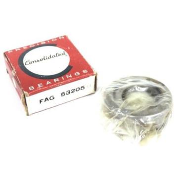 NIB CONSOLIDATED FAG 53205-U THRUST BALL BEARING 53205U