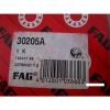 Fag 30205A Tapered Roller Bearing Cone &amp; Cup Set(=2 SKF, NSK ,SNR,KOYO)