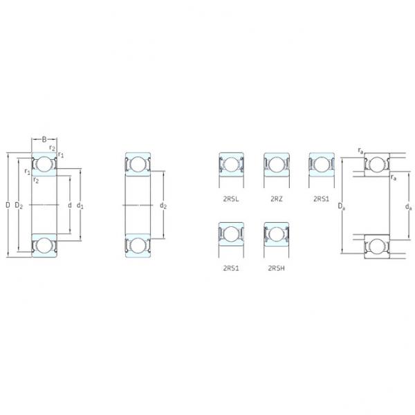 Rodamiento 627-RSL SKF #1 image