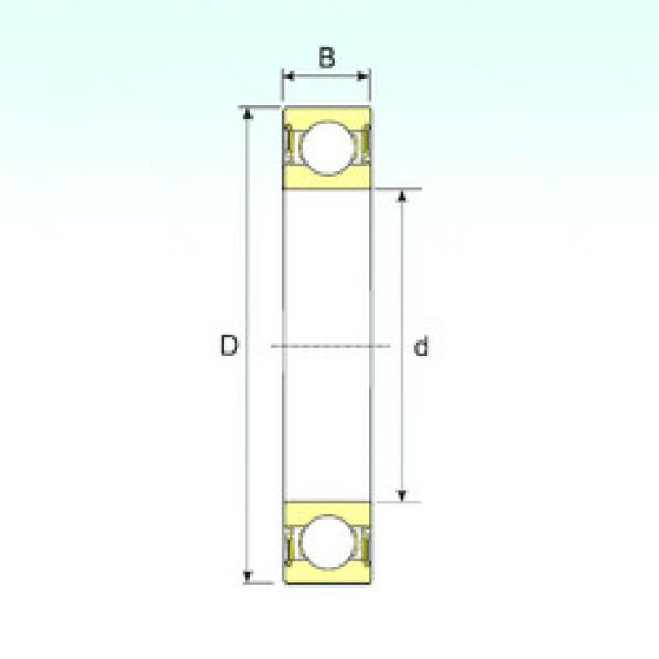 Rodamiento 6216-2RS ISB #1 image