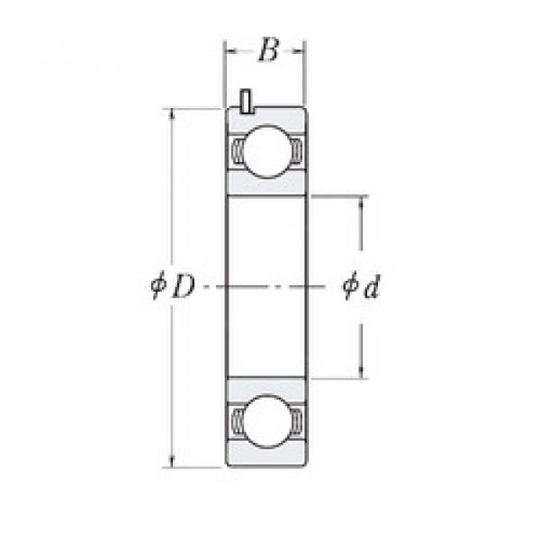 Rodamiento 6305 JRW3 C3 FBJ #1 image