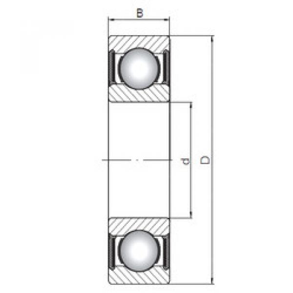 Rodamiento 63307-2RS ISO #1 image