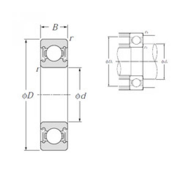 Rodamiento 6317LLB NTN #1 image