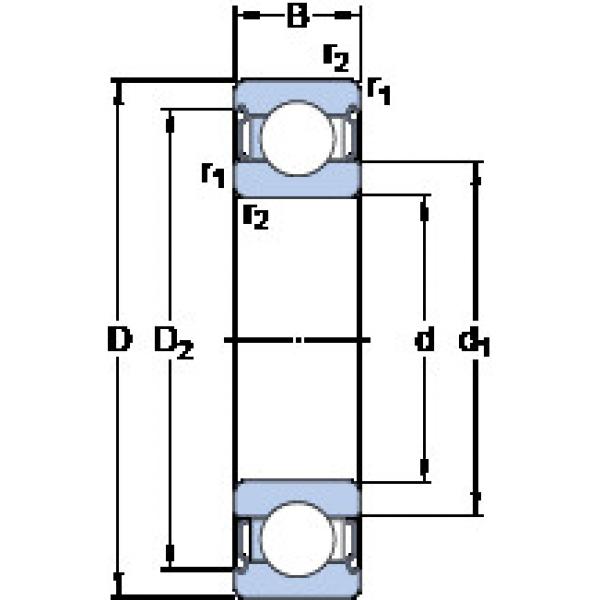 Rodamiento 6310-2Z/VA228 SKF #1 image