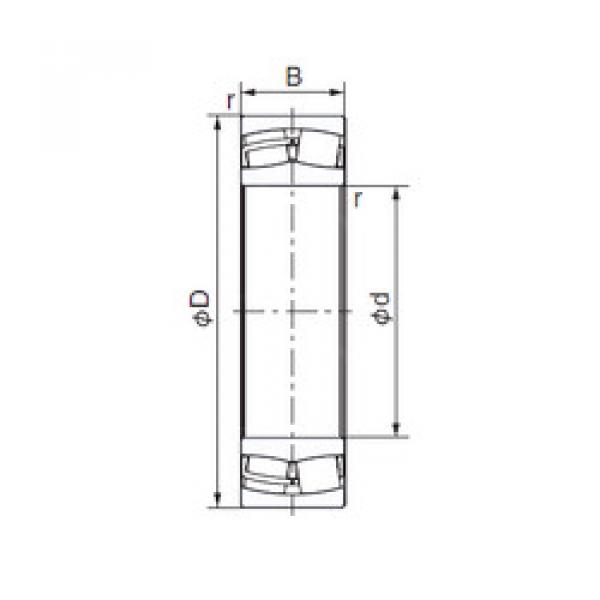 Rodamiento 21309E NACHI #1 image