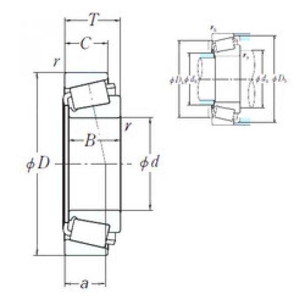 Rodamiento 80170/80217 NSK #1 image