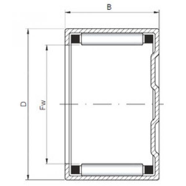 Rodamiento BK101615 ISO #1 image