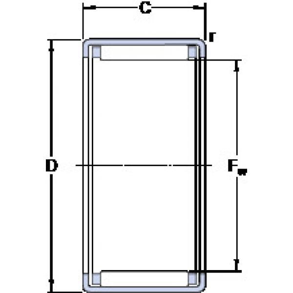 Rodamiento HK 3512 SKF #1 image