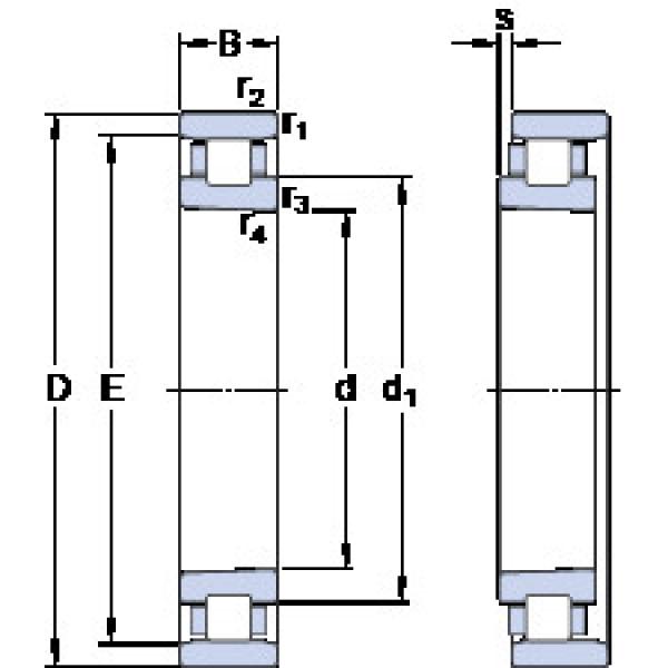 Rodamiento N 1009 KTN/SP SKF #1 image