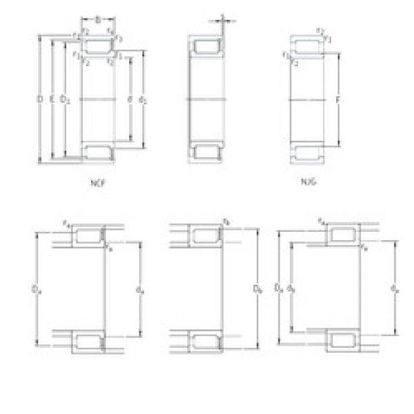 Rodamiento NCF3028CV SKF #1 image