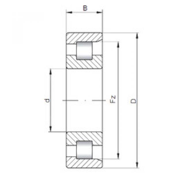 Rodamiento NF2232 ISO #1 image