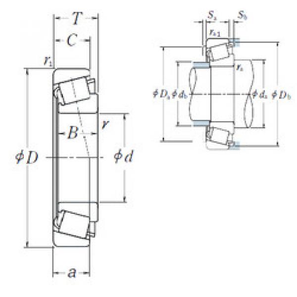 Rodamiento HR33110J NSK #1 image