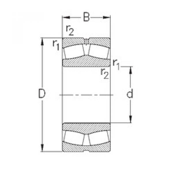 Rodamientos 24168-MB-W33 NKE #1 image