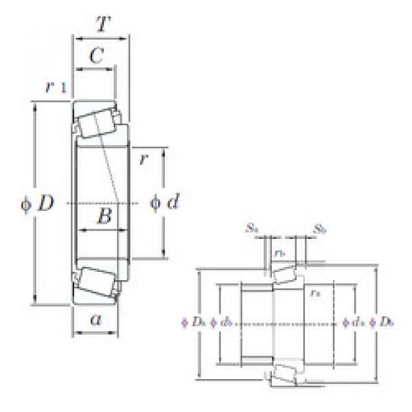 Rodamiento HM813841/HM813811 KOYO #1 image