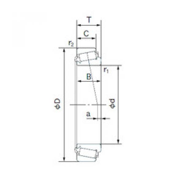 Rodamiento H414245/H414210 NACHI #1 image