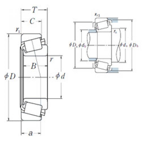 Rodamiento 44143/44348 NSK #1 image