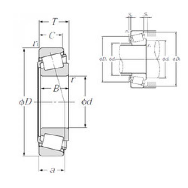 Rodamiento 4T-33014 NTN #1 image