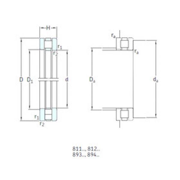 Rodamiento 89313TN SKF #1 image