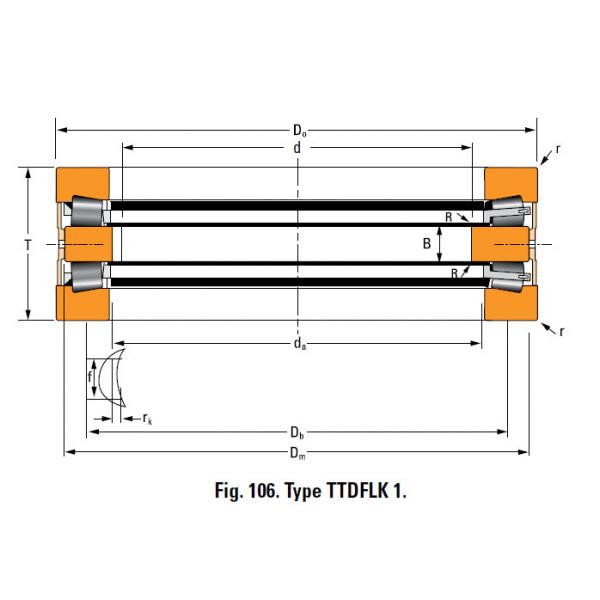 Bearing T770FA Thrust Race Single #5 image