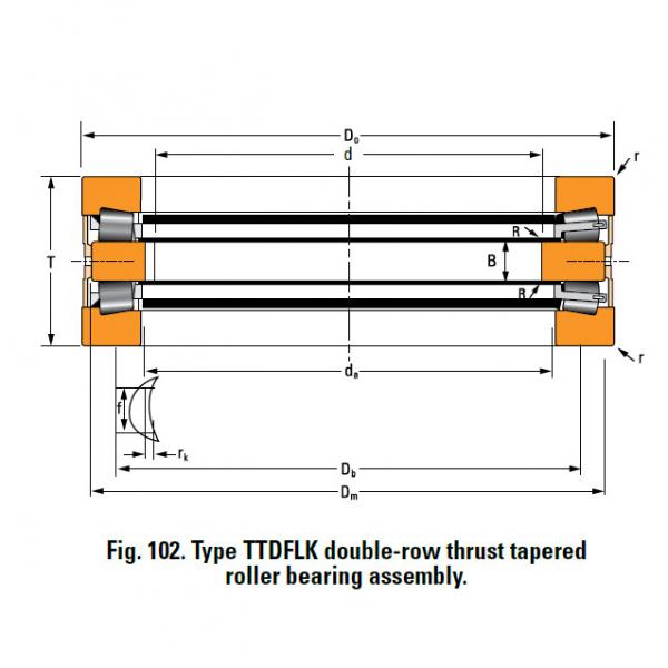 Bearing T770DW Thrust Race Double #2 image
