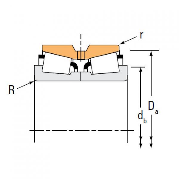 Bearing HH221449NA HH221410D #1 image