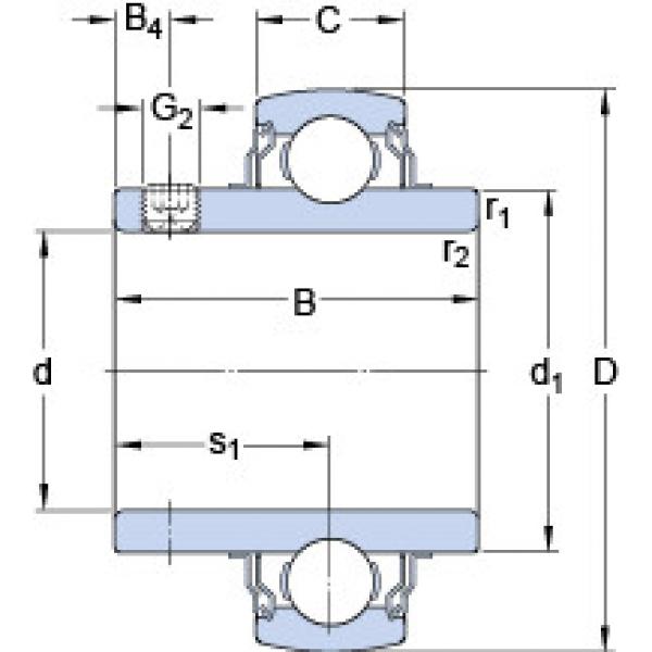 Rodamiento YAR 207-106-2FW/VA201 SKF #1 image