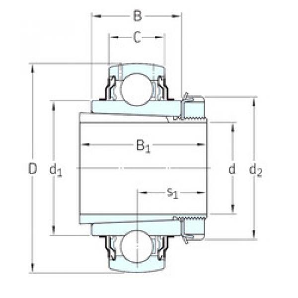 Rodamiento YSA213-2FK+HS2313 SKF #1 image