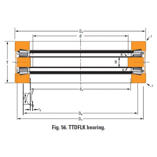 Bearing Thrust race single T8011f #1 image