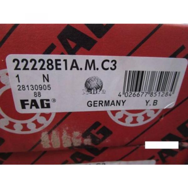 Fag 22228E1AM C3, Spherical Roller Bearing (=2 SKF, NSK ,SNR,Torrington) #2 image