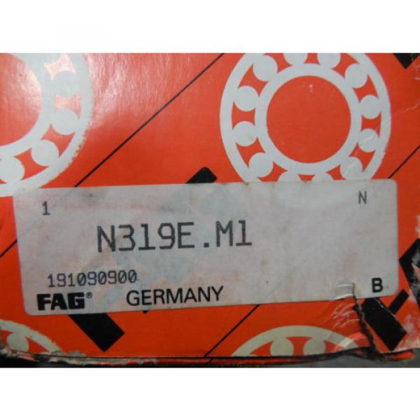 NEW FAG N319E.M1 Single Row Cylindrical Roller Bearing #5 image