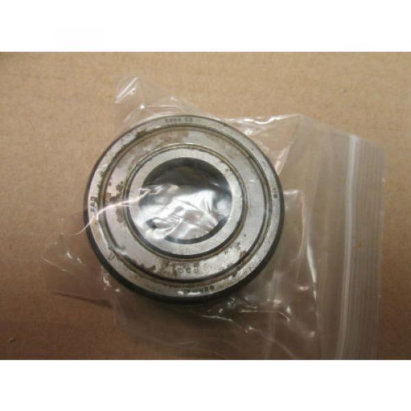 NIB FAG 6304 2ZR BEARING METAL SHIELD BOTH SIDES 63042ZR C3 20x52x15 mm NEW #5 image