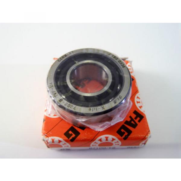 Fag x-life 7202-B-TVP-UA Angular Contact Ball Bearing #2 image